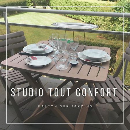 شقة Studio Vue Sur Jardins - Tout Confort Proche Mer كورسول-سور-مار المظهر الخارجي الصورة